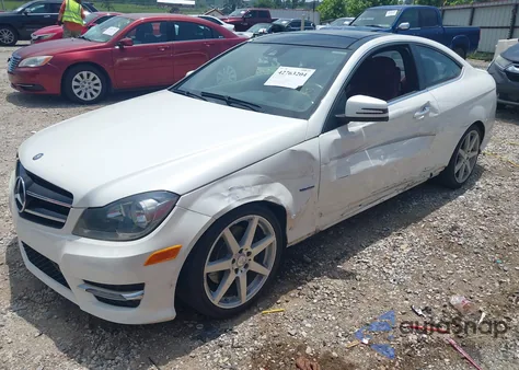 2012 Mercedes-Benz C 350 Sport 4Matic from USA, damaged, VIN WDDGJ8JBXCF898026